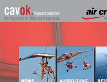Tablet Screenshot of cavok.de