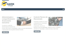 Tablet Screenshot of cavok.in