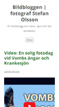 Mobile Screenshot of bildblogg.cavok.se